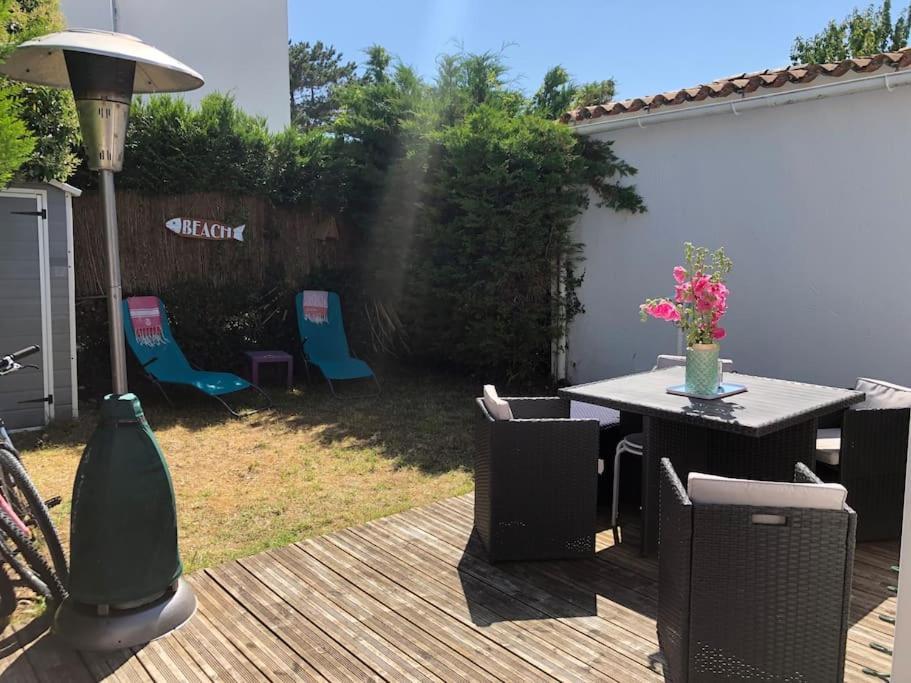 Agreable Maison, Plage A 400M, Jardin, Piscine Et Tennis Сен-Пале-сюр-Мер Екстер'єр фото